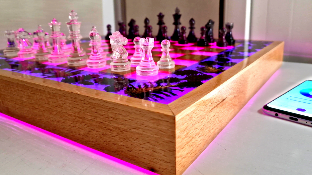 Chess Board Resin