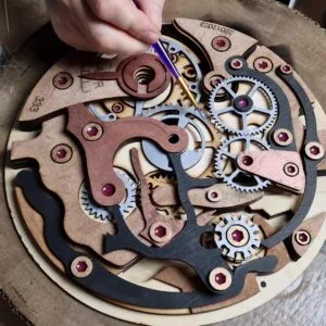 Clock Gears Laser cut file