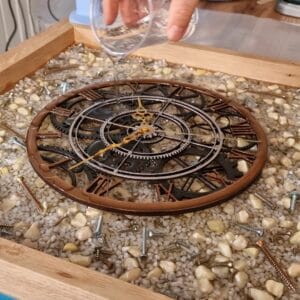 Clock+Chess+Gears Laser cut file