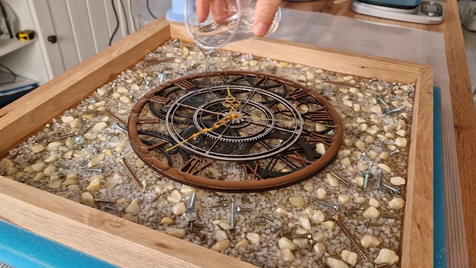 Clock+Chess+Gears Laser cut file