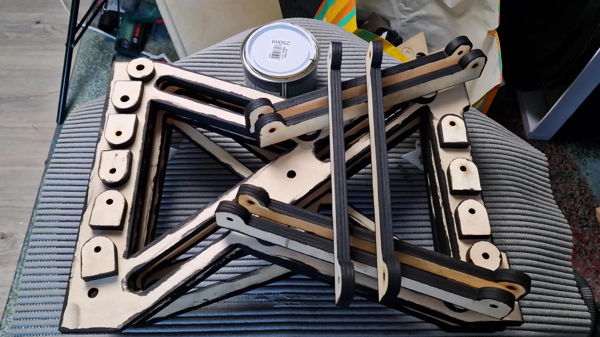 Table Legs "Z" Laser cut file - Image 3